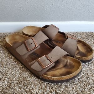 Birkenstock Arizona Sandal in Birkibuc (W 10)